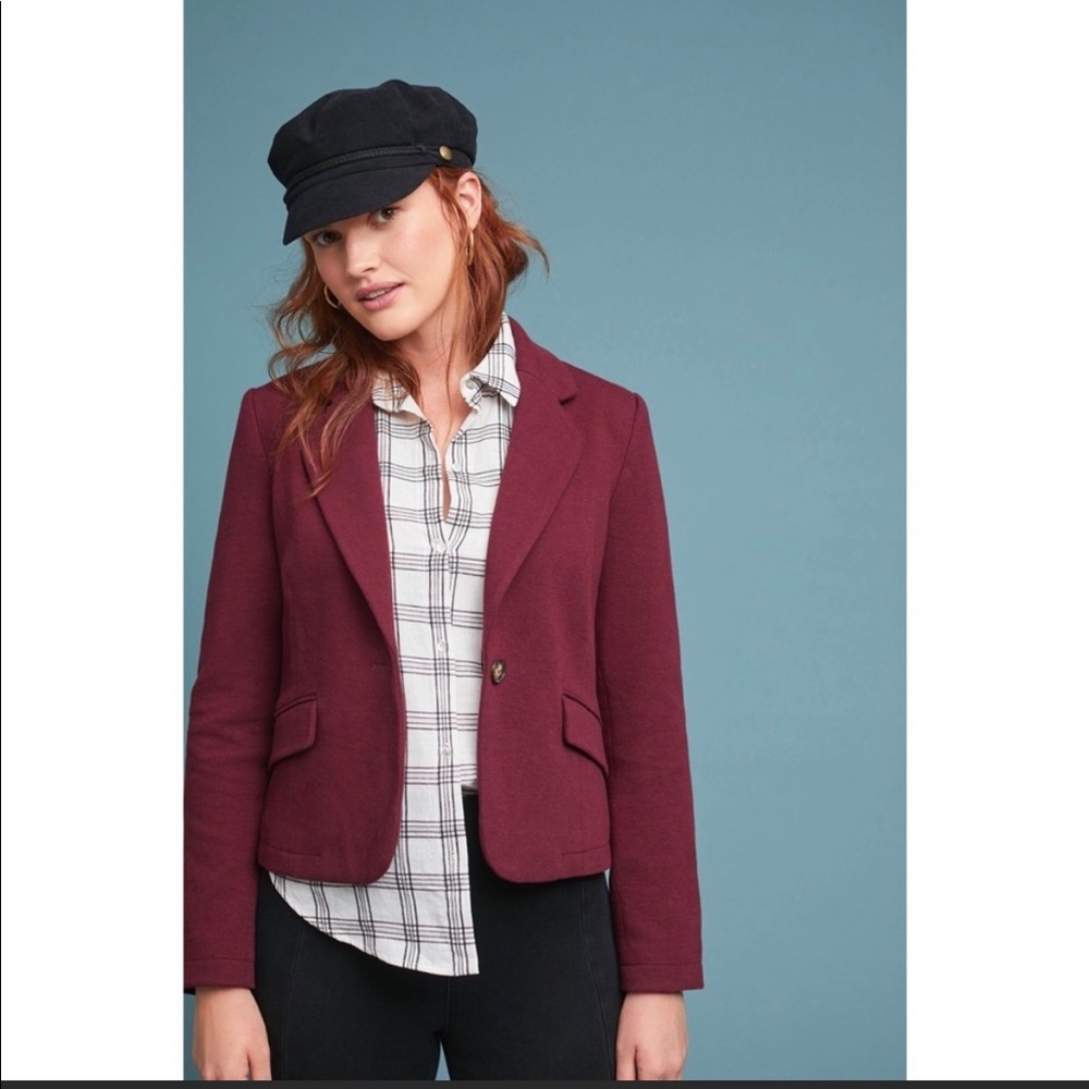 Cartonnier Anthropologie // Cranberry Blazer 10